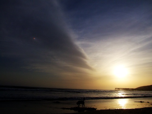 Sunset in Cayucos, CA