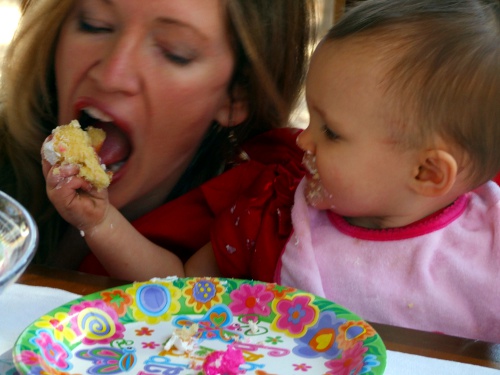 Cake is for moms too