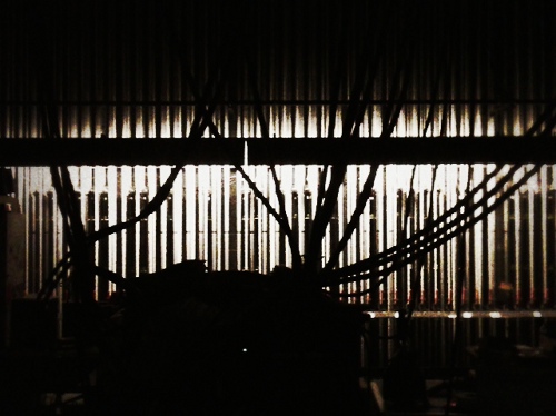 Duram Performing Arts Center backstage